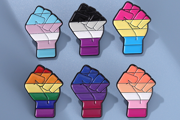 Pride Fist Pin