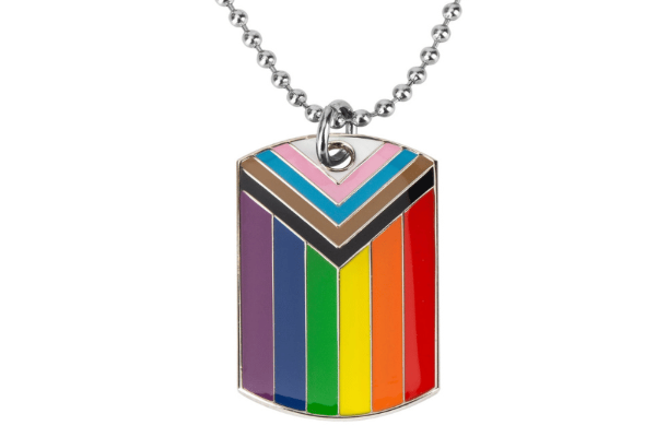 Rainbow Dog Tag