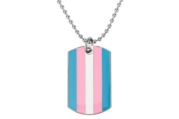 Trans Dog Tag