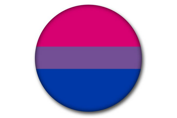 Bisexual Flag Badge