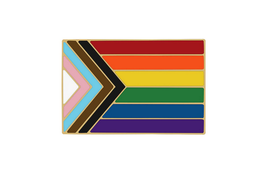 Progress Pride Flag Pin