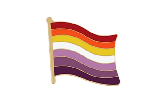 Lesbian Flag Pin