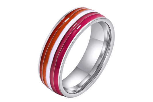 Lesbian Pride Ring