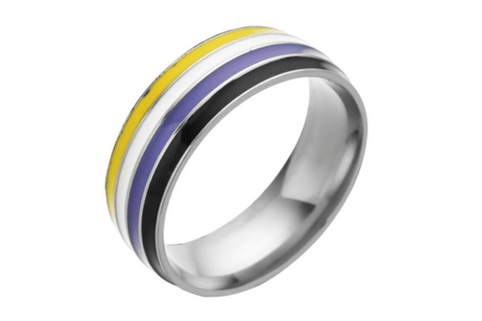 Non-Binary Pride Ring