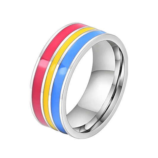 Pansexual Pride Ring
