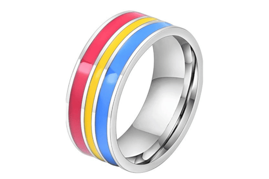 Pansexual Pride Ring