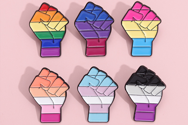 Pride Fist Pin
