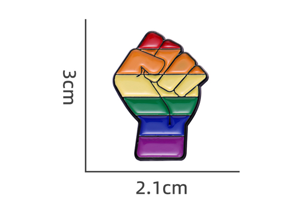 Pride Fist Pin