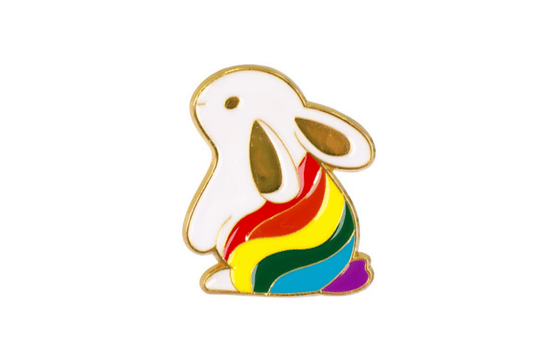 Pride Rabbit Pin
