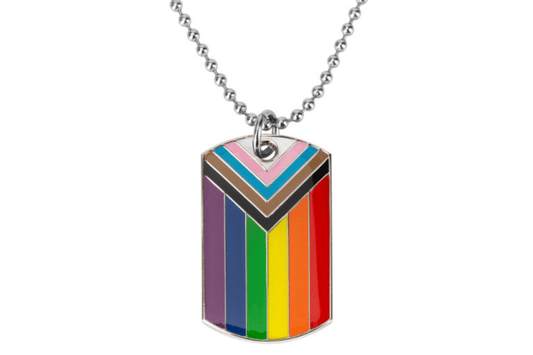 Pride Progress Dog Tag