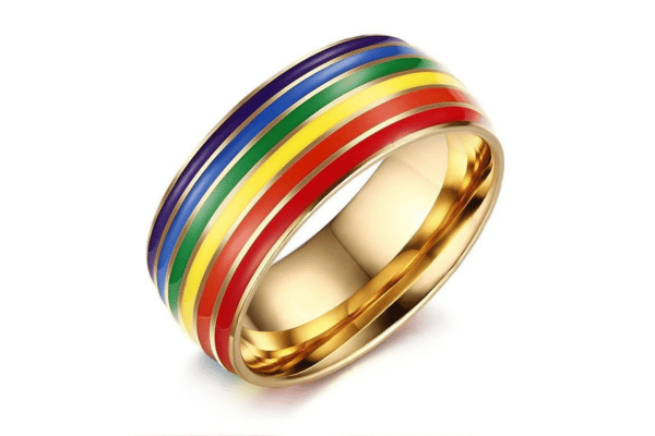 Rainbow Ring Gold