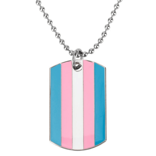 Trans Dog Tag