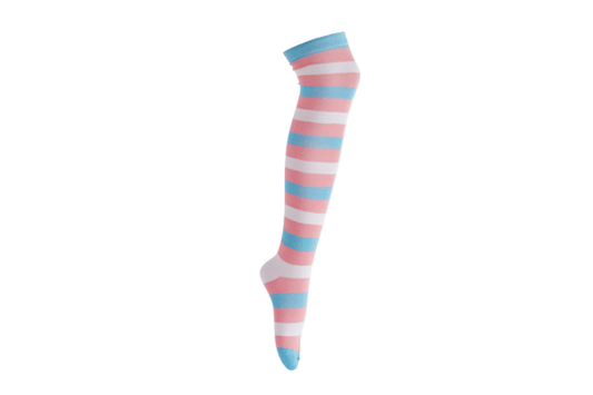 Trans Thigh High Socks