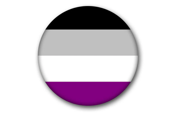 Asexual Flag Badge