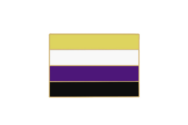 Non-Binary Flag Pin