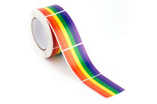 Pride Flag Sticker Roll