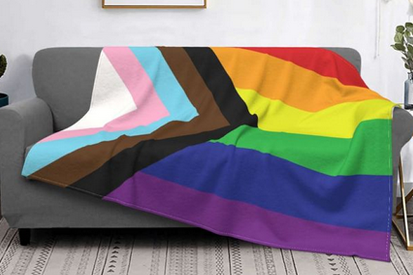 Progress Pride Blanket