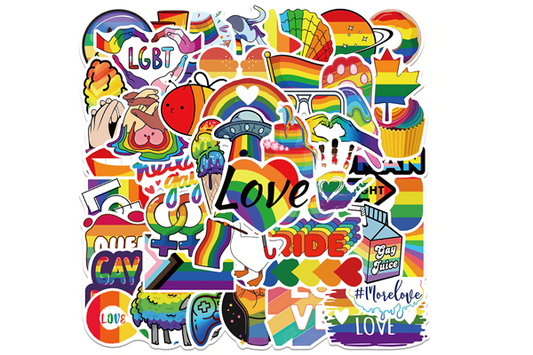 Pride Sticker 100 Piece Pack