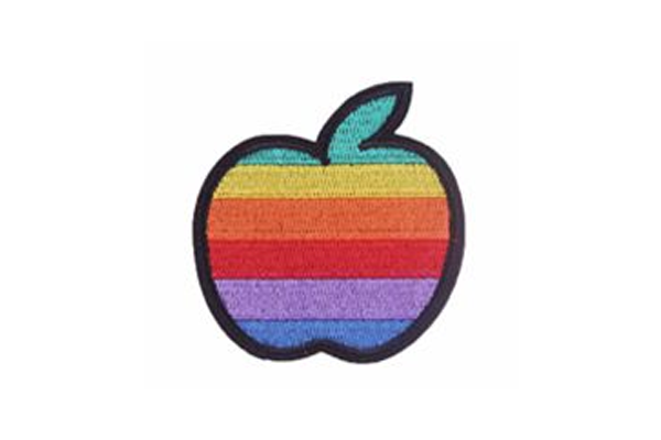 Rainbow Apple Patch