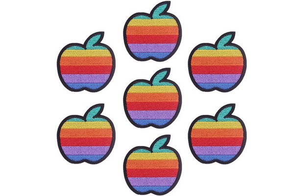 Rainbow Apple Patch