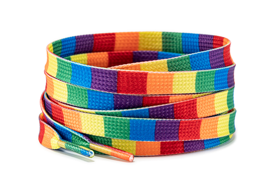 Rainbow Block Shoelaces
